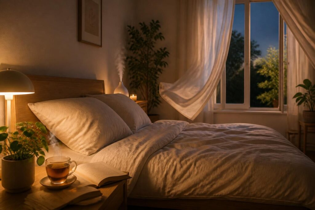 découvrez 8 habitudes du soir simples et naturelles pour améliorer la qualité de votre sommeil et bien dormir chaque nuit.