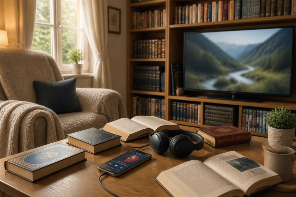découvrez comment enrichir votre culture générale en douceur grâce à une sélection de podcasts captivants, livres instructifs et documentaires passionnants.