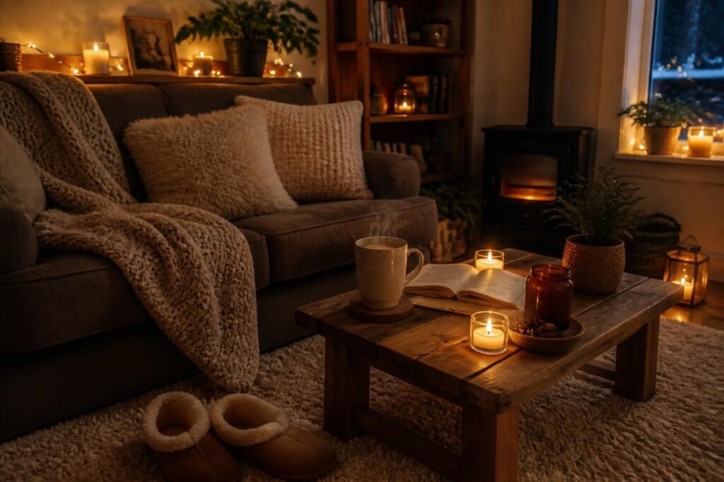 découvrez comment créer une ambiance cocooning chaleureuse cet hiver sans dépenser beaucoup grâce à nos astuces simples et économiques.