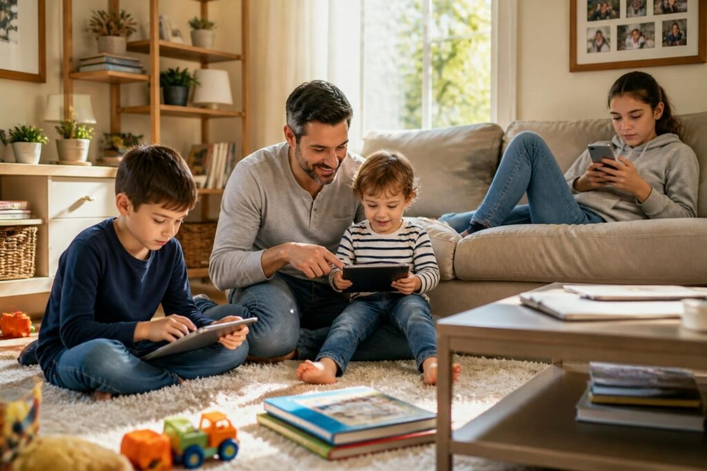 découvrez comment gérer l'utilisation des écrans chez les enfants selon leur âge, avec des conseils pratiques pour éviter les conflits et instaurer un équilibre sain.