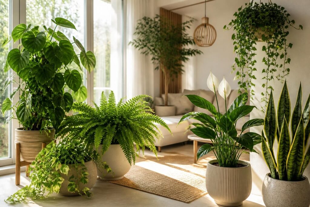 découvrez les plantes d'intérieur idéales pour apaiser votre espace et purifier l'air ambiant, alliant bien-être et décoration naturelle.