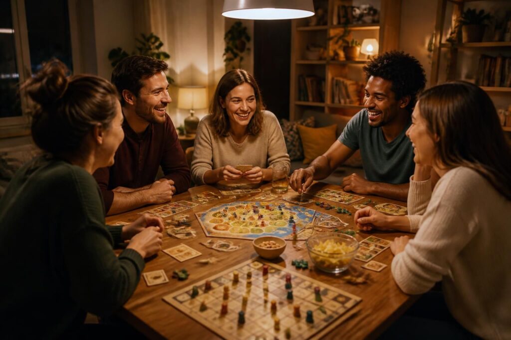 découvrez nos idées pour organiser une soirée jeux de société entre amis réussie, avec conseils, astuces et sélection de jeux pour tous les goûts.