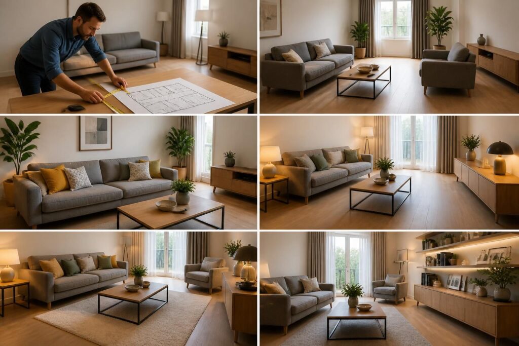 découvrez comment réaménager votre salon en 6 étapes simples pour créer un espace confortable et accueillant où vous vous sentirez parfaitement bien.