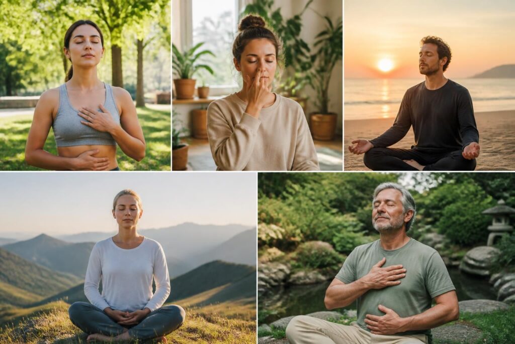 découvrez 5 exercices simples pour bien respirer et combattre l'anxiété au quotidien. améliorez votre bien-être grâce à des techniques de respiration efficaces et faciles à pratiquer.