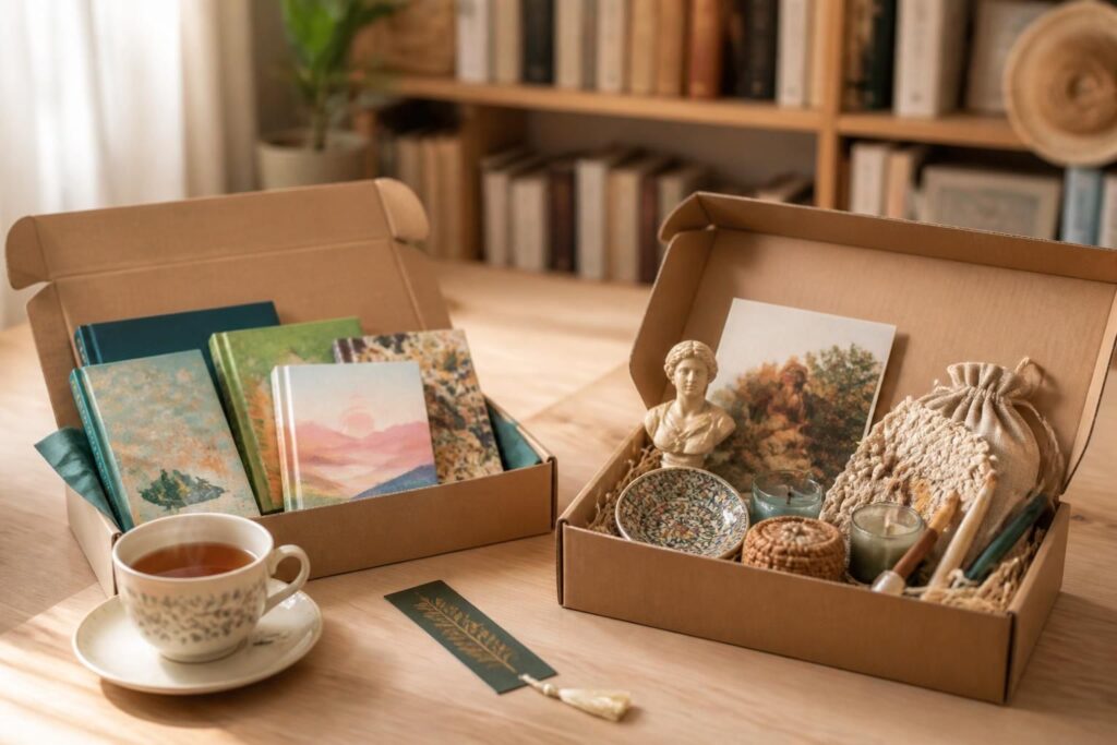 découvrez notre comparatif des meilleures box livres et box culturelles pour choisir l'abonnement idéal qui enrichira votre passion pour la lecture et la culture.