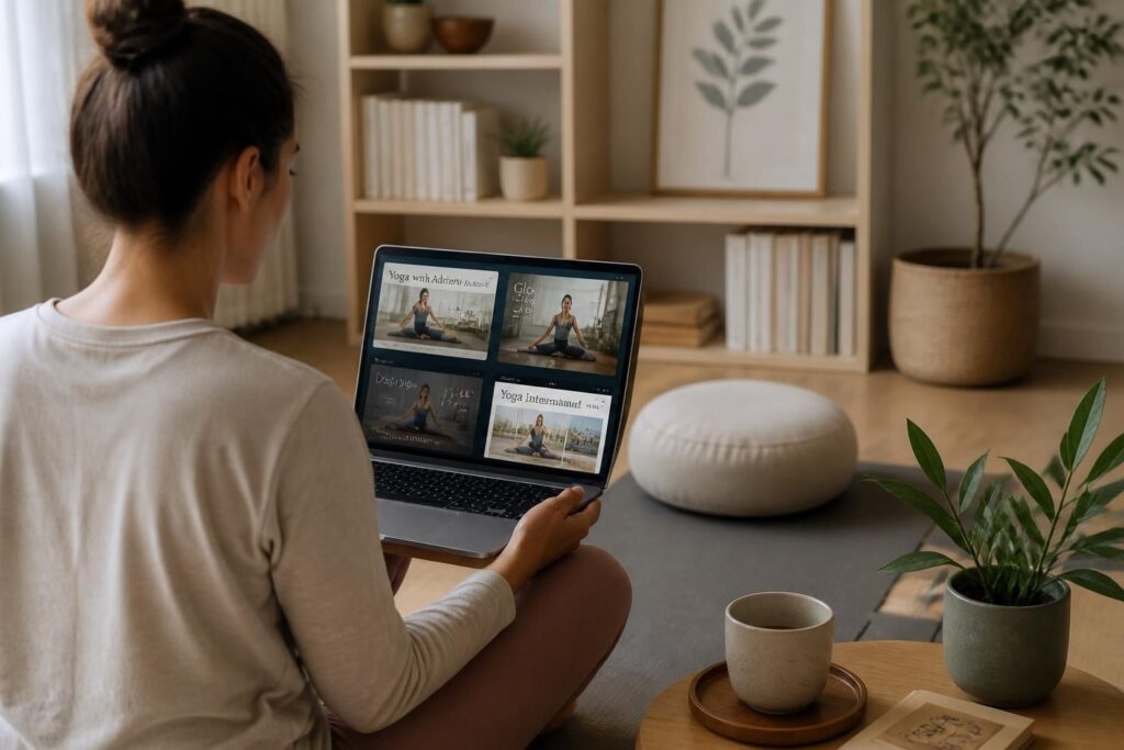 découvrez comment choisir un cours de yoga en ligne adapté à vos besoins grâce à notre comparaison des meilleures plateformes et abonnements.