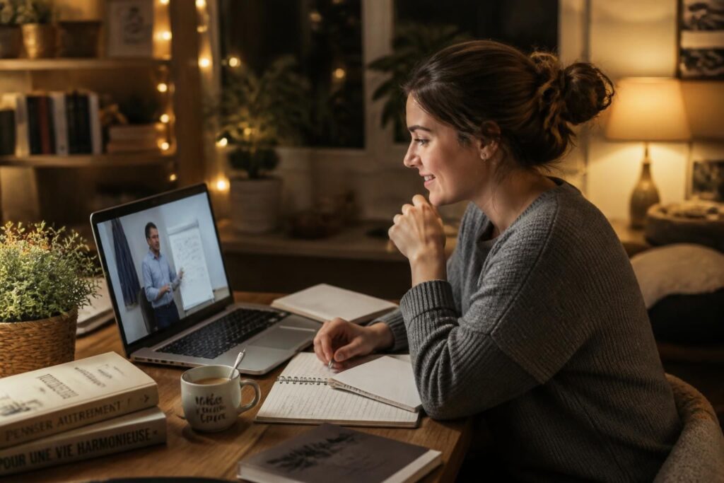 découvrez comment suivre un cours du soir ou un mooc pour vous former par plaisir, enrichir vos connaissances et développer de nouvelles compétences à votre rythme.