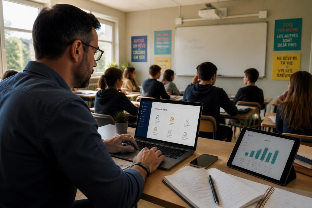 Educartable enseignant : connexion, application et tarifs expliqués