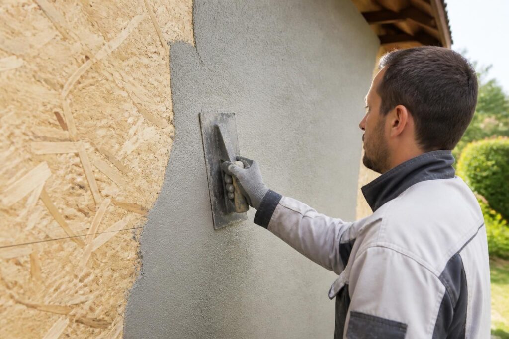 Enduit sur OSB extérieur : quel produit choisir pour protéger vos murs ?
