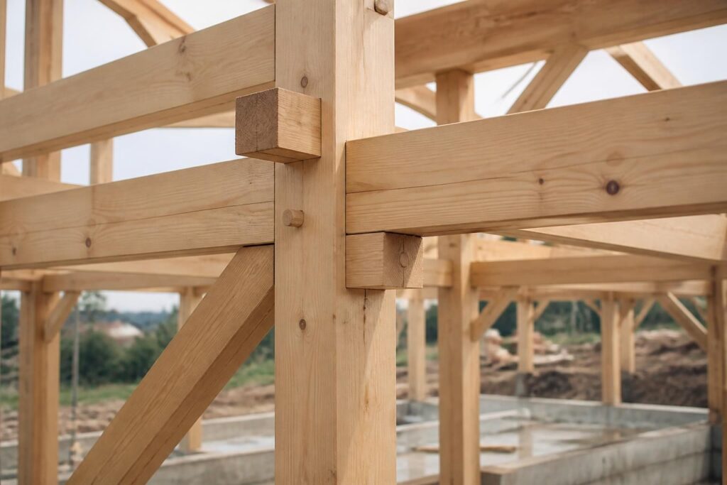 découvrez les principes essentiels et le dimensionnement de l'ossature poteau poutre en bois pour réussir votre projet de construction durable et solide.