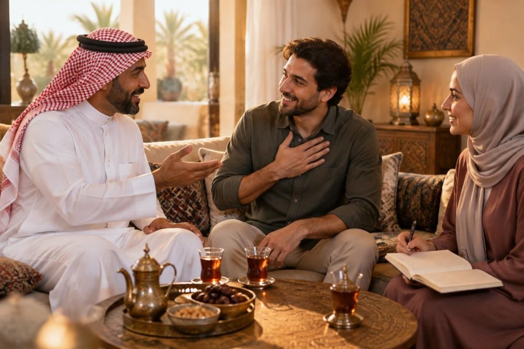 découvrez comment écrire et prononcer « salam aleykoum » en arabe, ainsi que les réponses traditionnelles à cette salutation musulmane.
