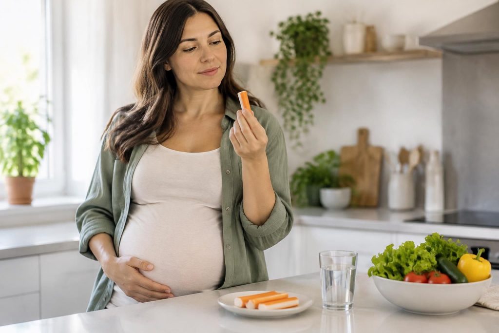 Surimi enceinte : peut-on en manger sans risque pendant la grossesse ?