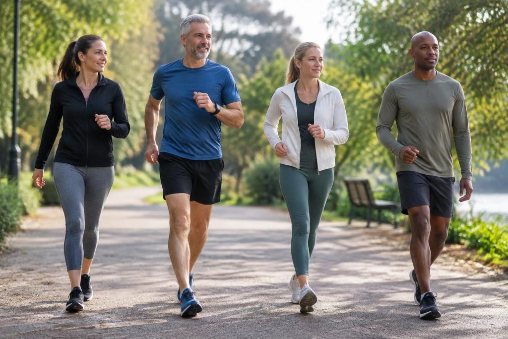découvrez la vitesse moyenne en marche rapide selon le sexe et le niveau sportif, avec des repères pour évaluer votre allure et progresser.